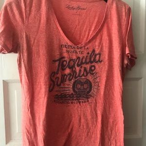 Lucky Brand V-Neck Tee